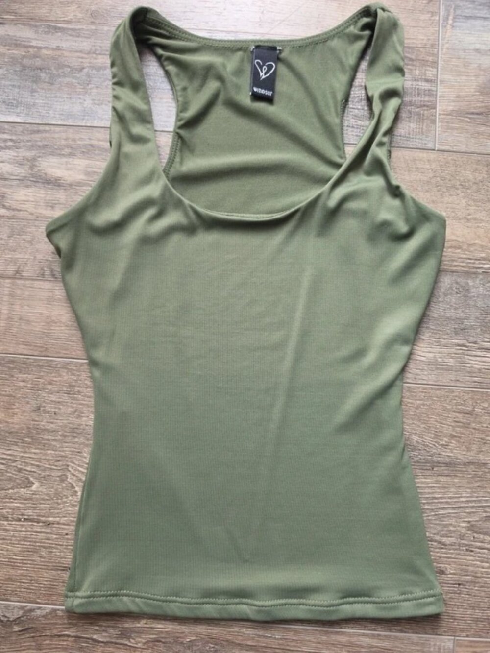 Never worn Windsor olive green thick tank top going out summer